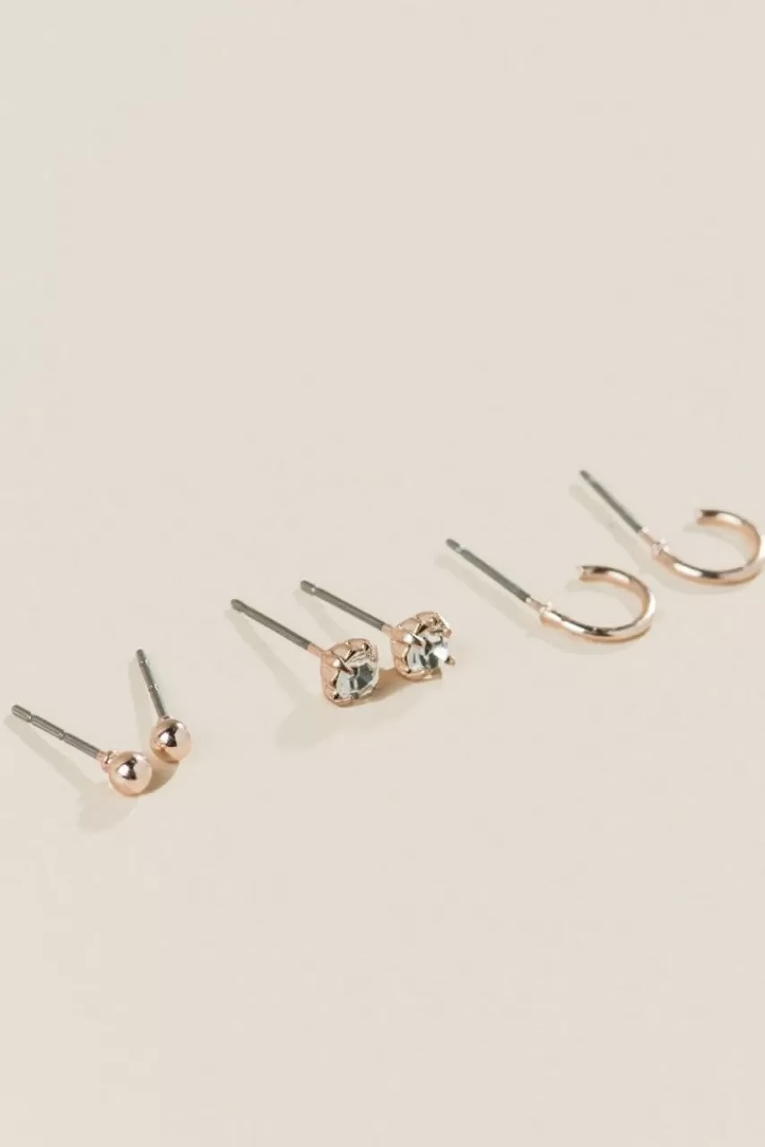 Francesca's Alexie Cz Studs Set In