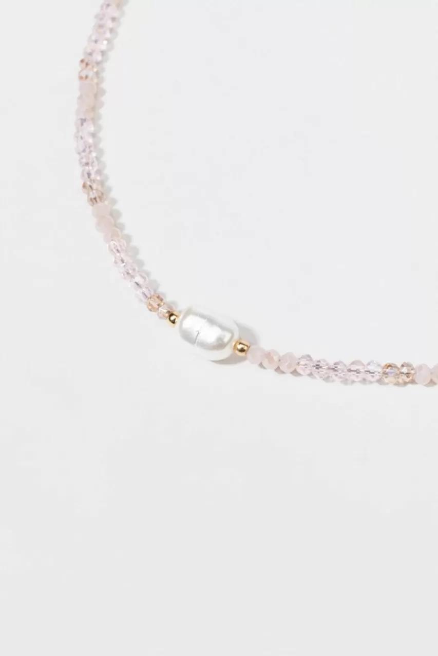 Francesca's Annabelle Pearl Choker Necklace