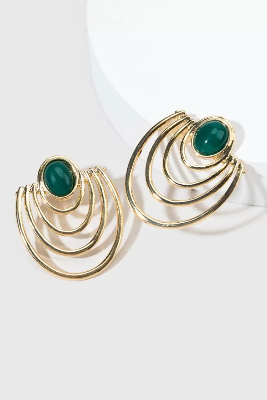 Francesca's Aurora Statement Earrings