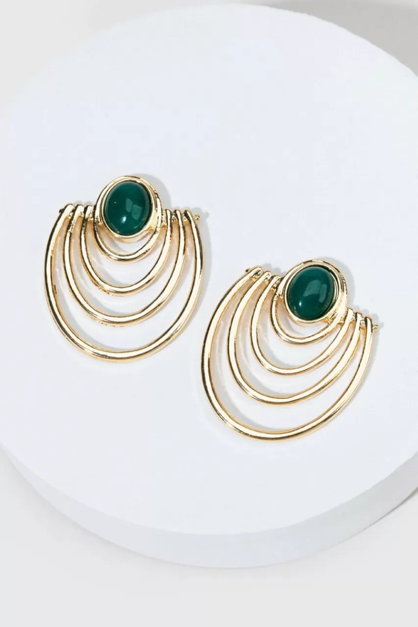 Francesca's Aurora Statement Earrings