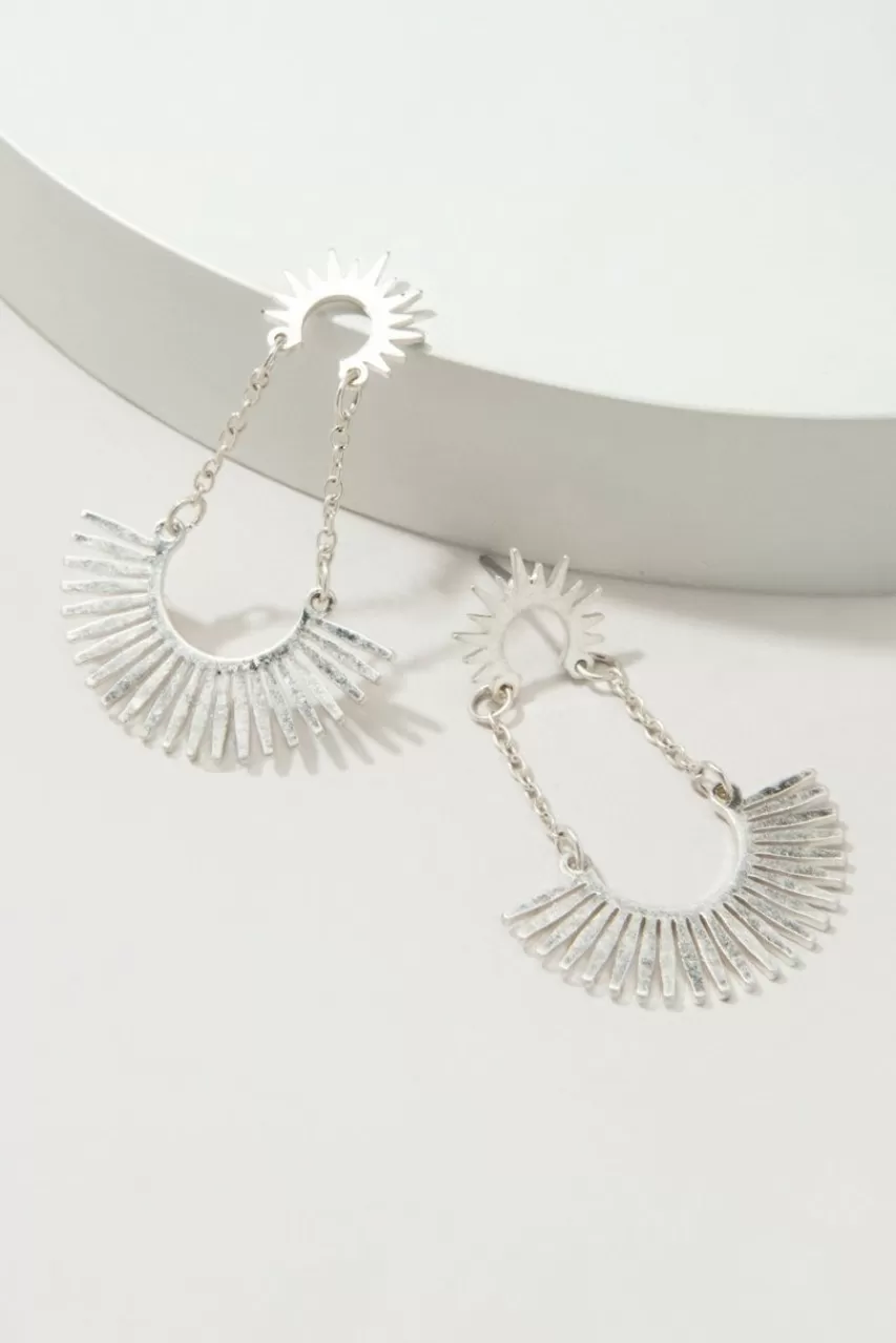 Francesca's Autumn Sunburst Earrings