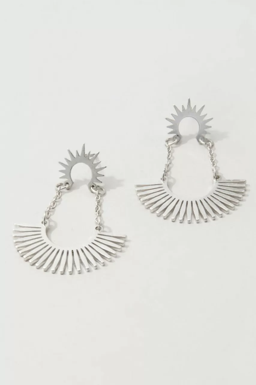 Francesca's Autumn Sunburst Earrings