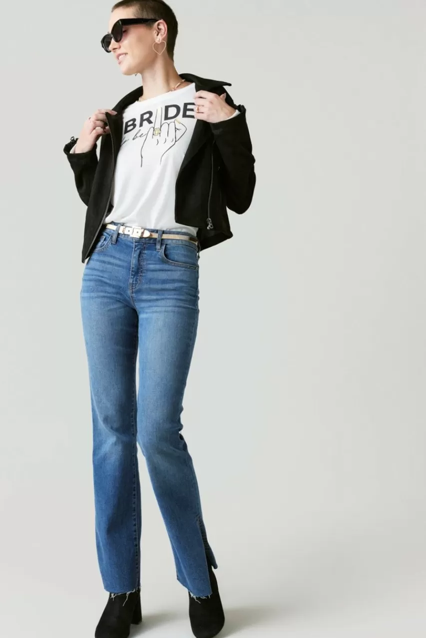 Francesca's Bride To Be Long Sleeve Graphic Tee