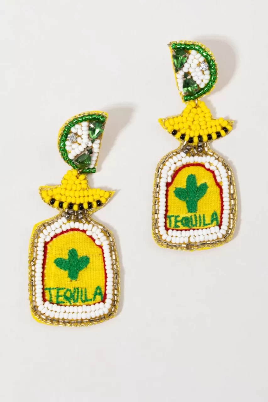 Francesca's Carmela Tequila And Lime Seedbead Earrings