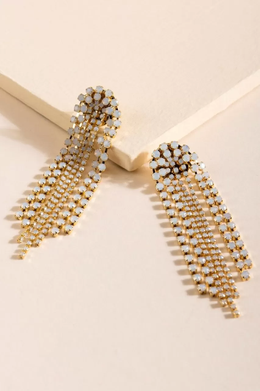 Francesca's Carmen Waterfall Drop Earrings