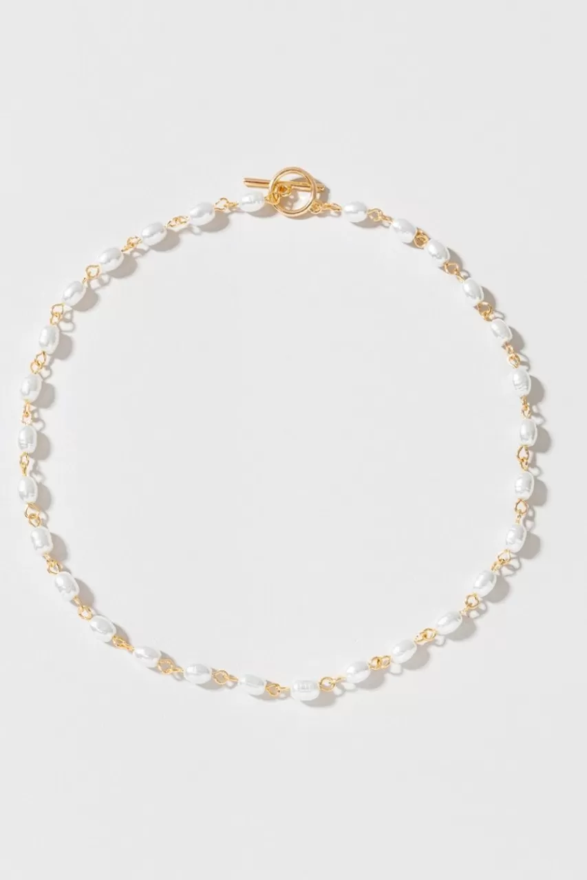 Francesca's Caroline Rosary Chain Necklace