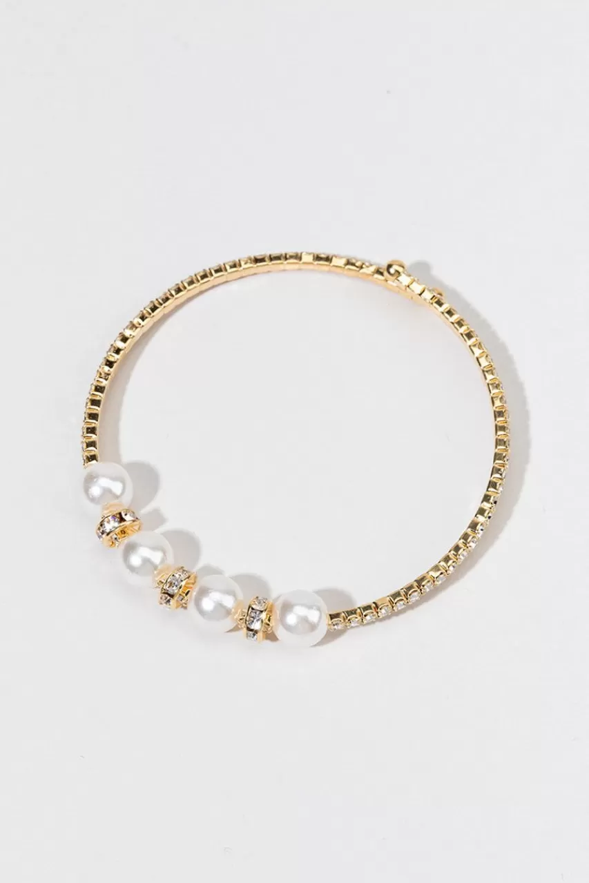 Francesca's Carrol Cup Chain Bracelet