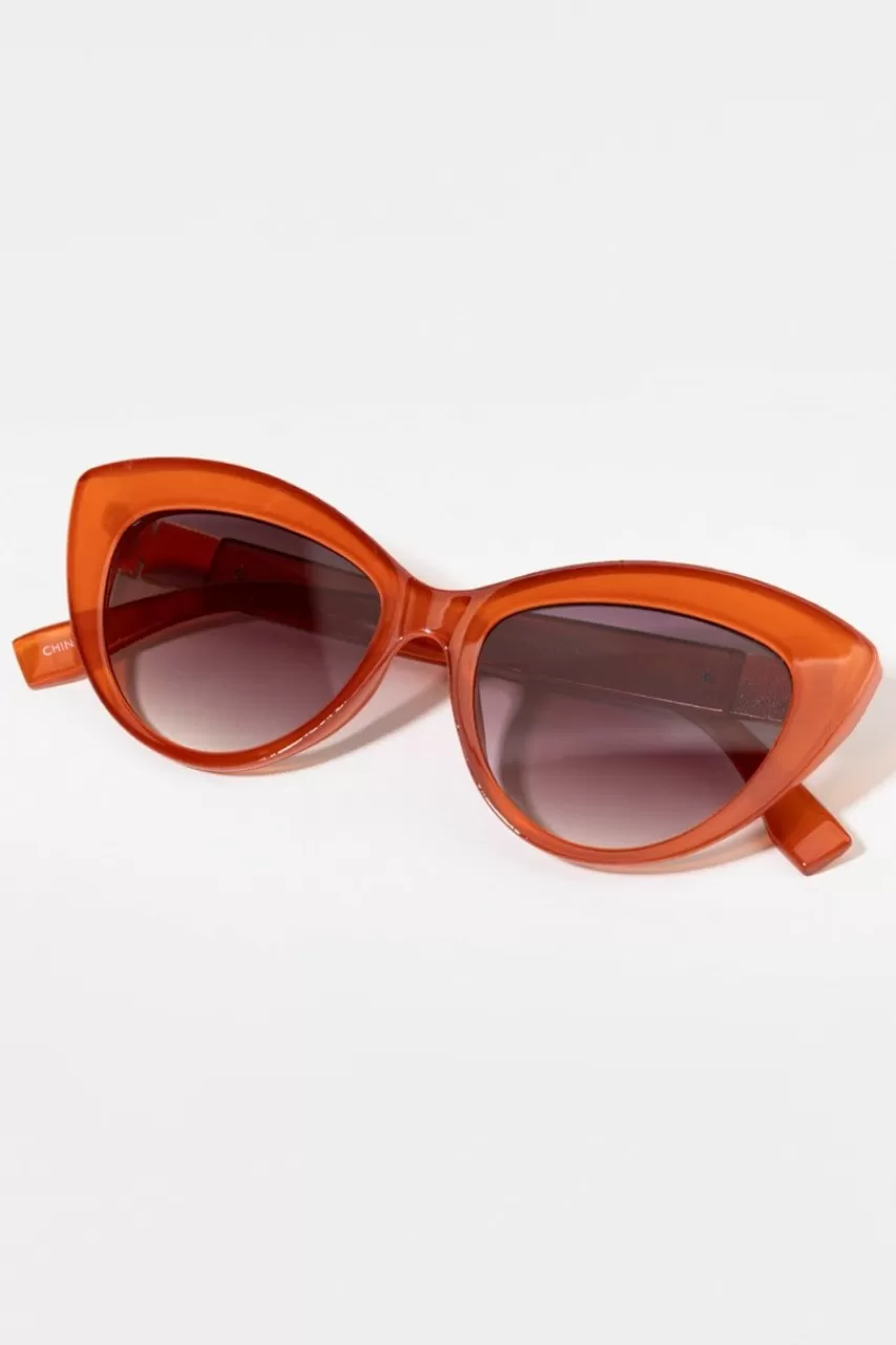 Francesca's Charla Cat Eye Sunglasses