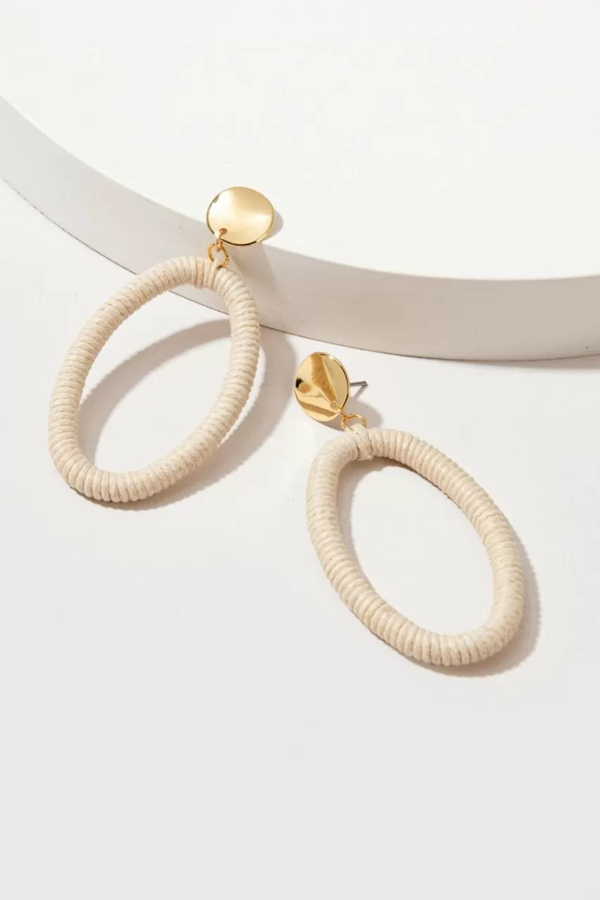 Francesca's Cherie Rope Wrap Earrings