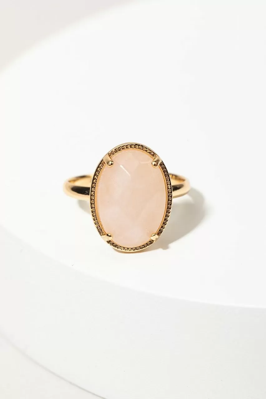 Francesca's Claire Semi Precious Stone Statement Ring