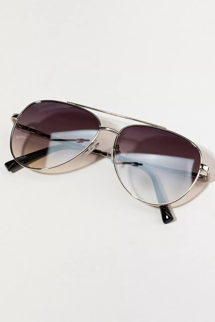 Francesca's Cornelia Overwire Sunglasses