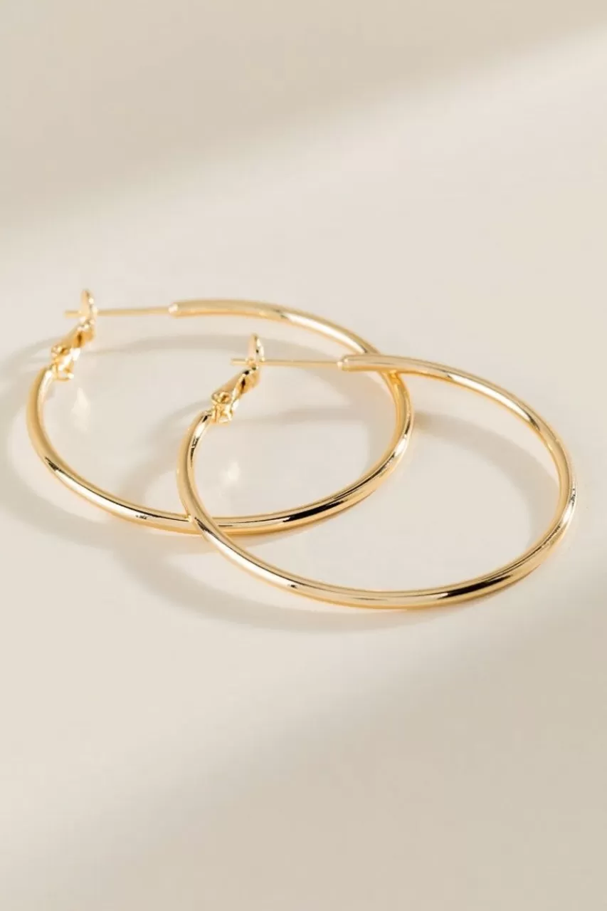 Francesca's Courtney Hoops In