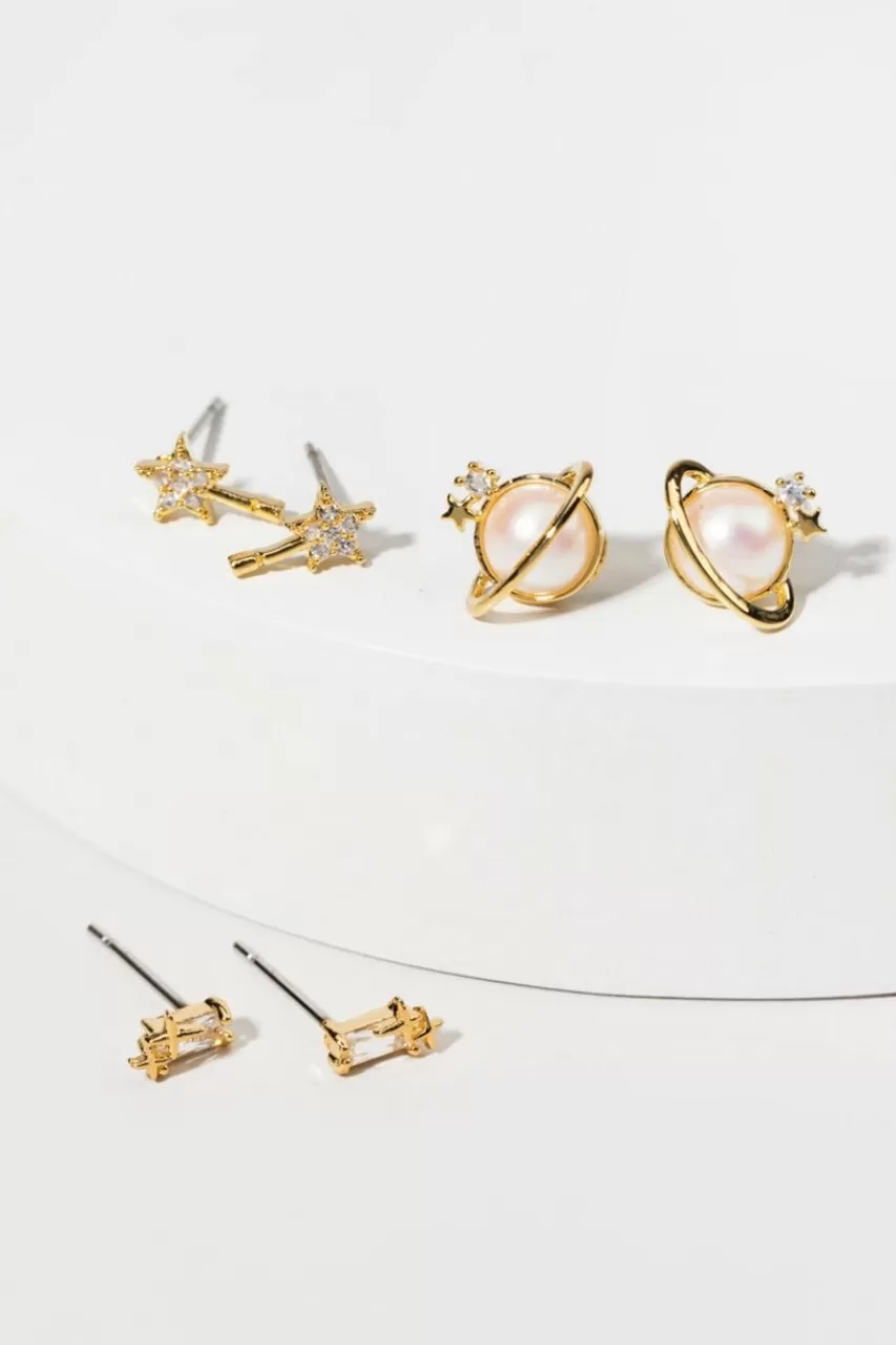 Francesca's Deirdre Celestial Earring Set