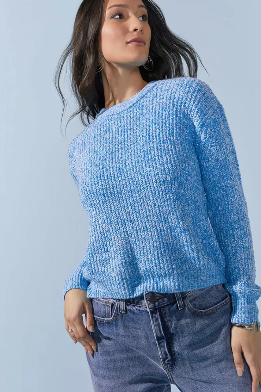 Francesca's Delaney Crew Neck Pullover