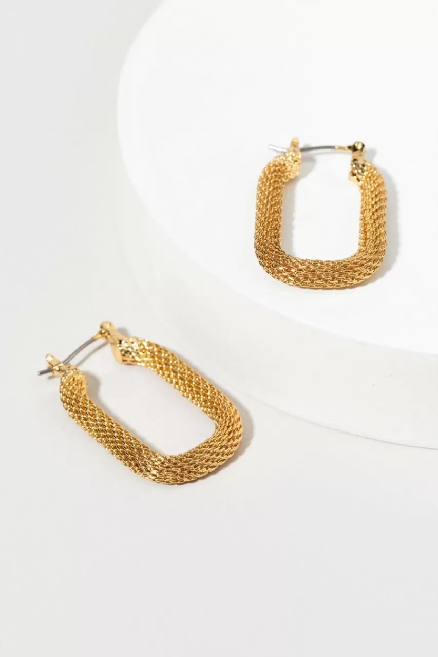 Francesca's Emmaline Hoop Earrings