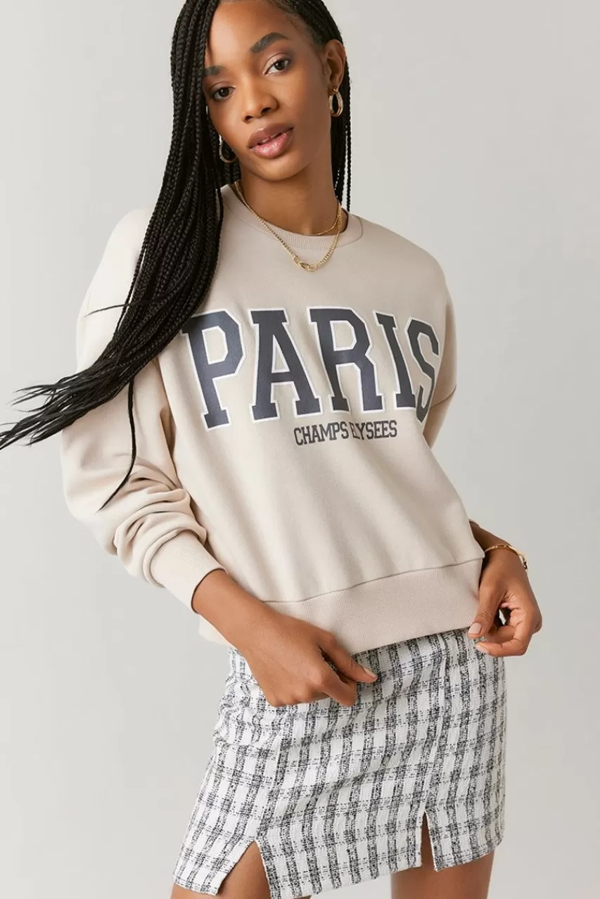 Francesca's Eve Paris Sweatshirt