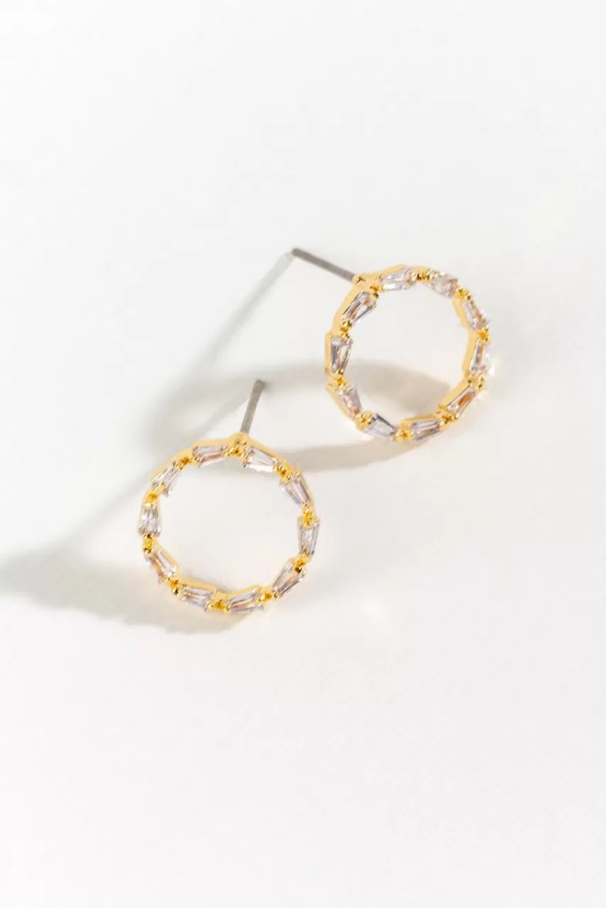 Francesca's Fay Floating Cz Studs