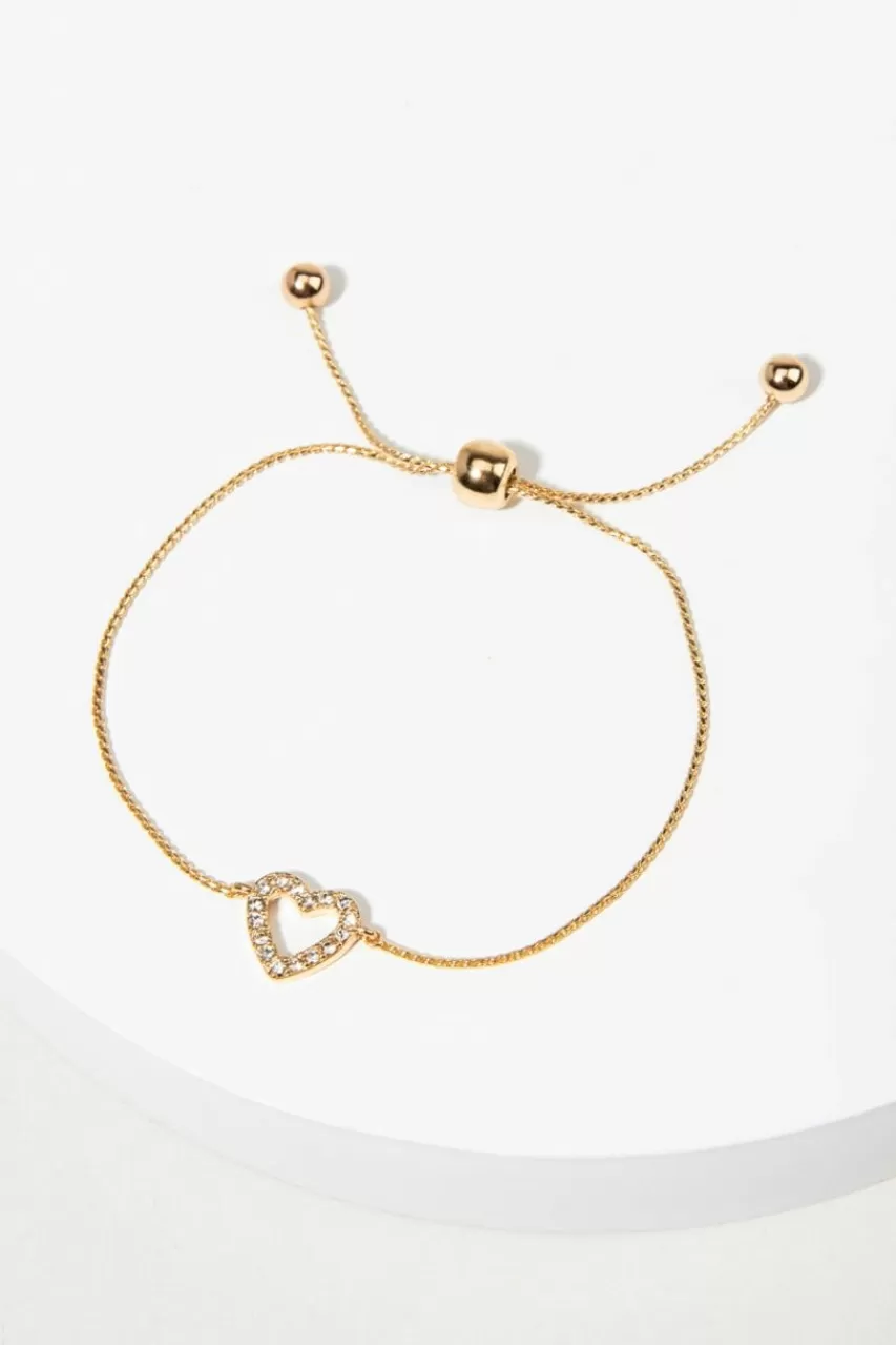 Francesca's Follow Your Heart Bracelet