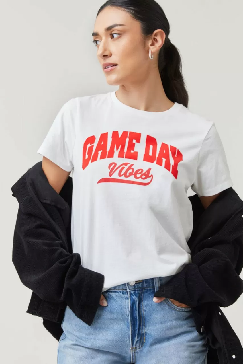 Francesca's Game Day Vibes Graphic Tee