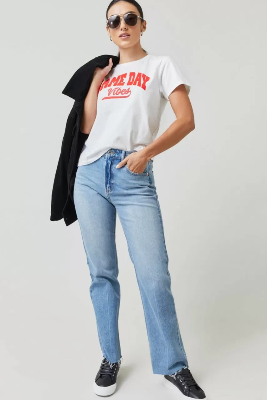 Francesca's Game Day Vibes Graphic Tee