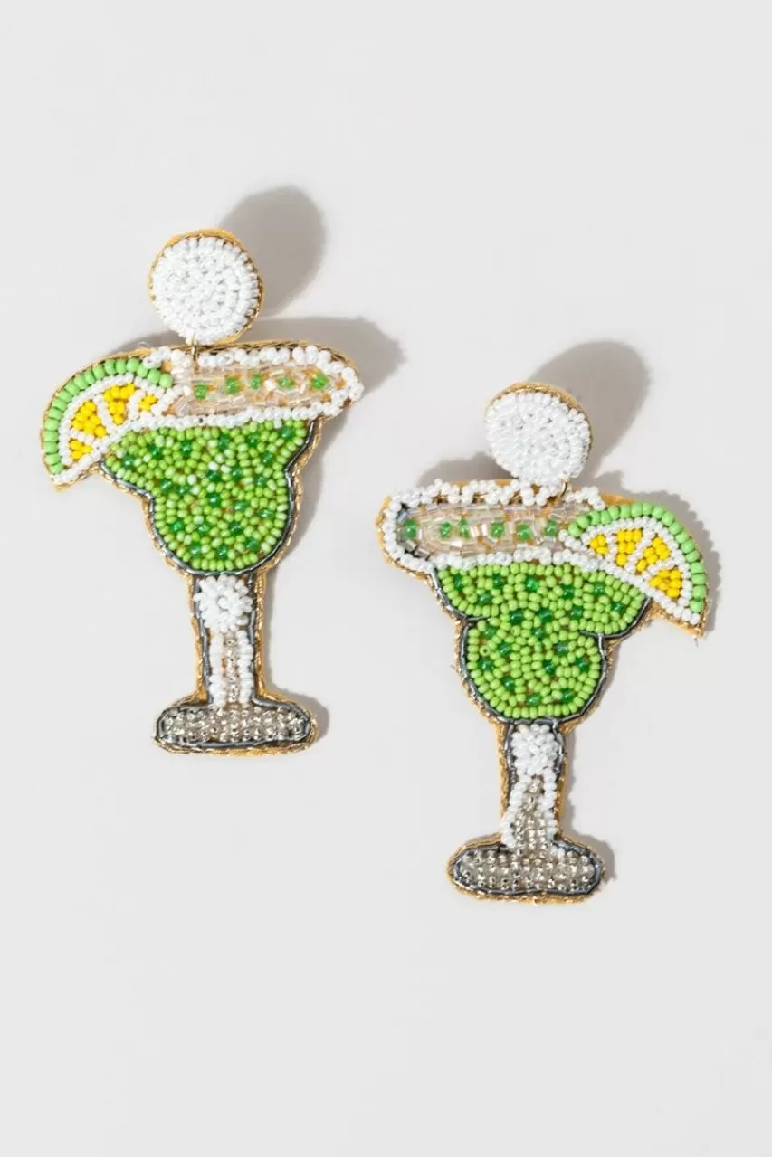 Francesca's Gene Margarita Seedbead Drop Earrings