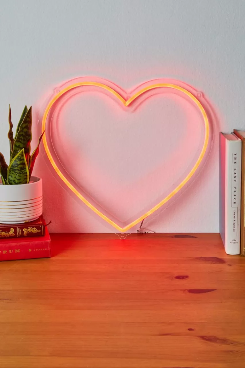 Francesca's Heart Neon Sign