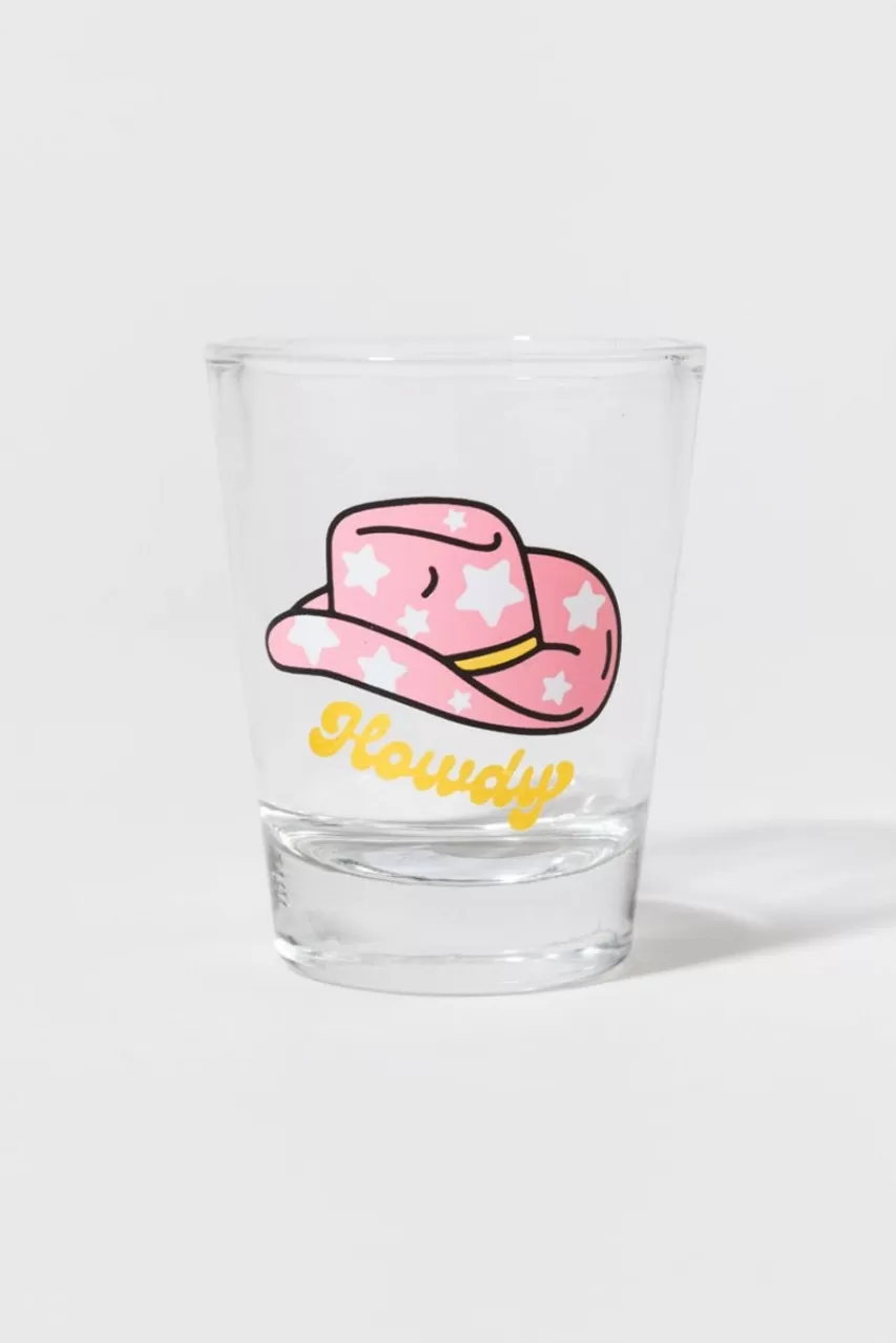 Francesca's Howdy Shot Glass