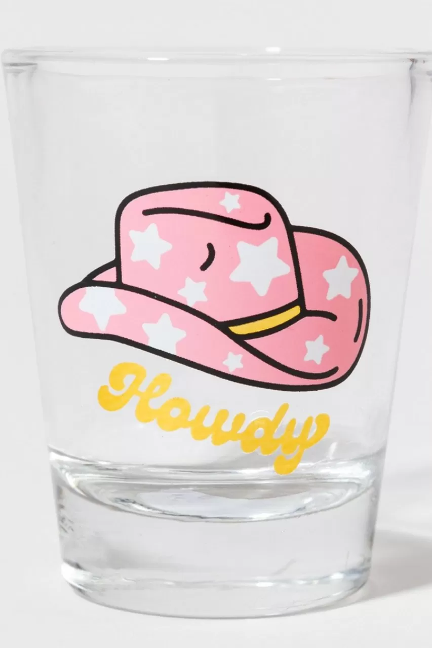 Francesca's Howdy Shot Glass