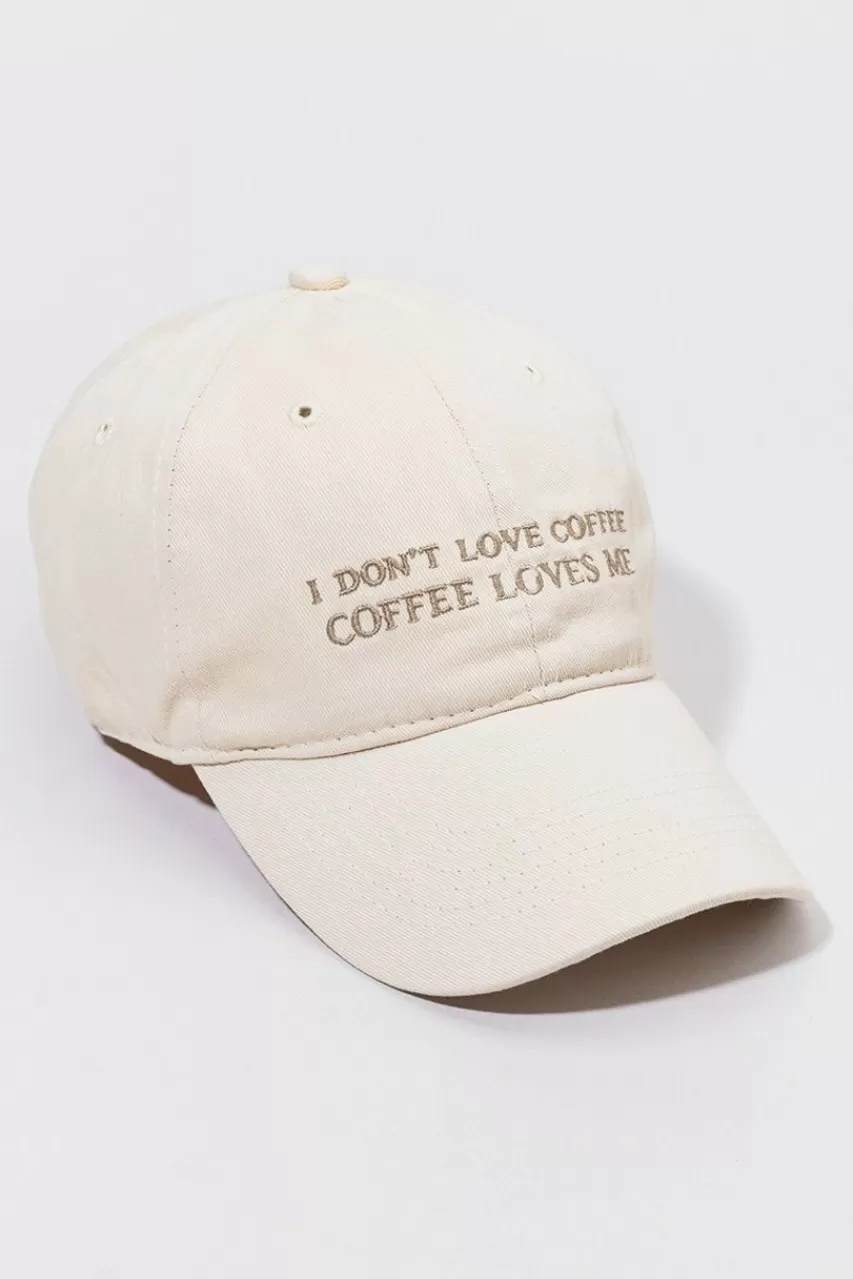 Francesca's I Don'T Love Coffee Baseball Hat