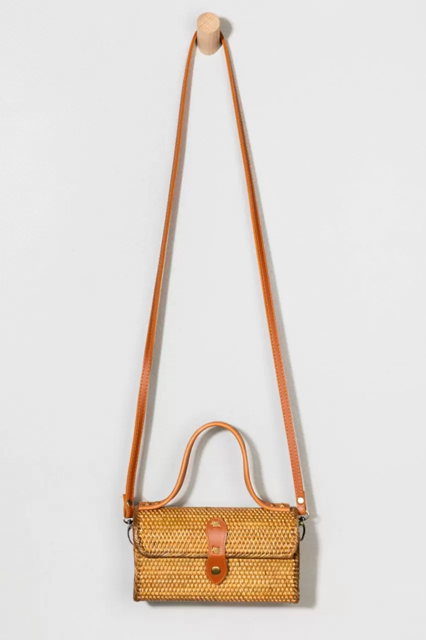 Francesca's Isabelle Top Handle Crossbody Handbag