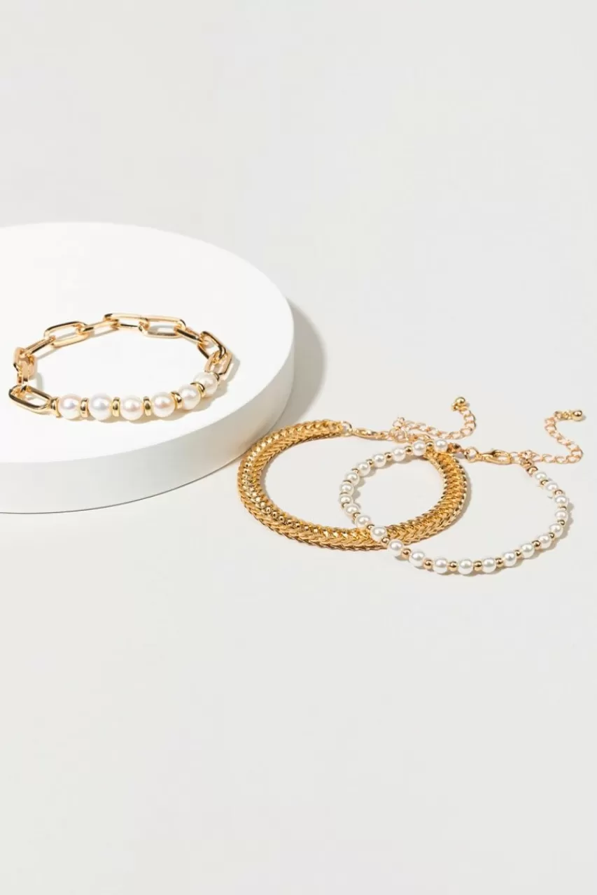 Francesca's Jemma Chunky Chain Bracelet Set