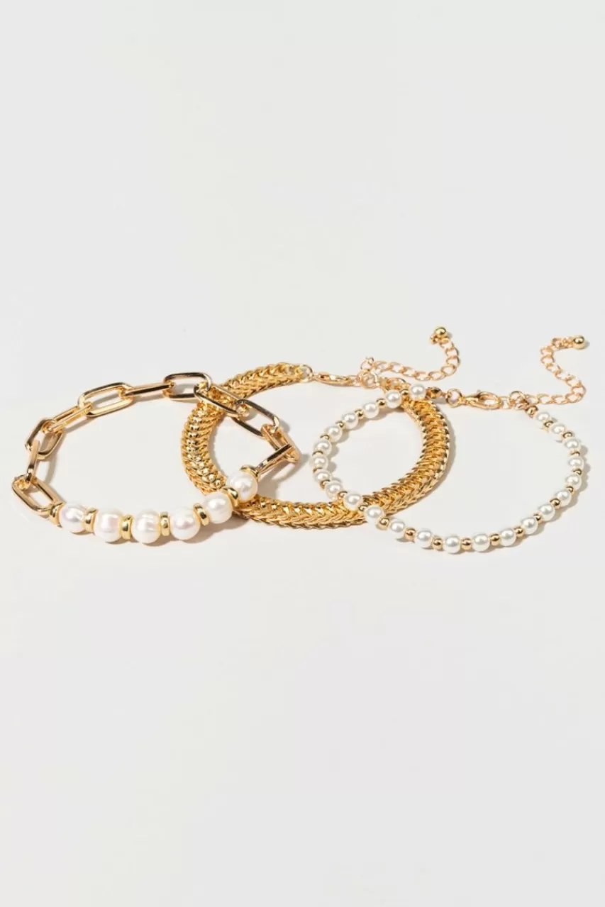 Francesca's Jemma Chunky Chain Bracelet Set