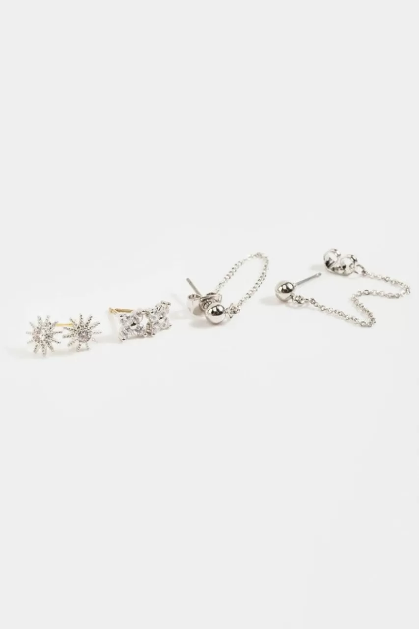 Francesca's Jessica Sunburst Stud Set