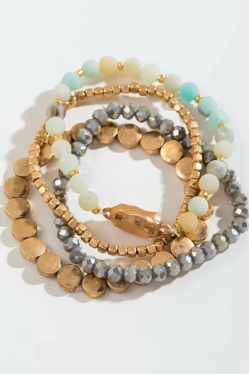 Francesca's Josephine Beaded Stretch Bracelet Set