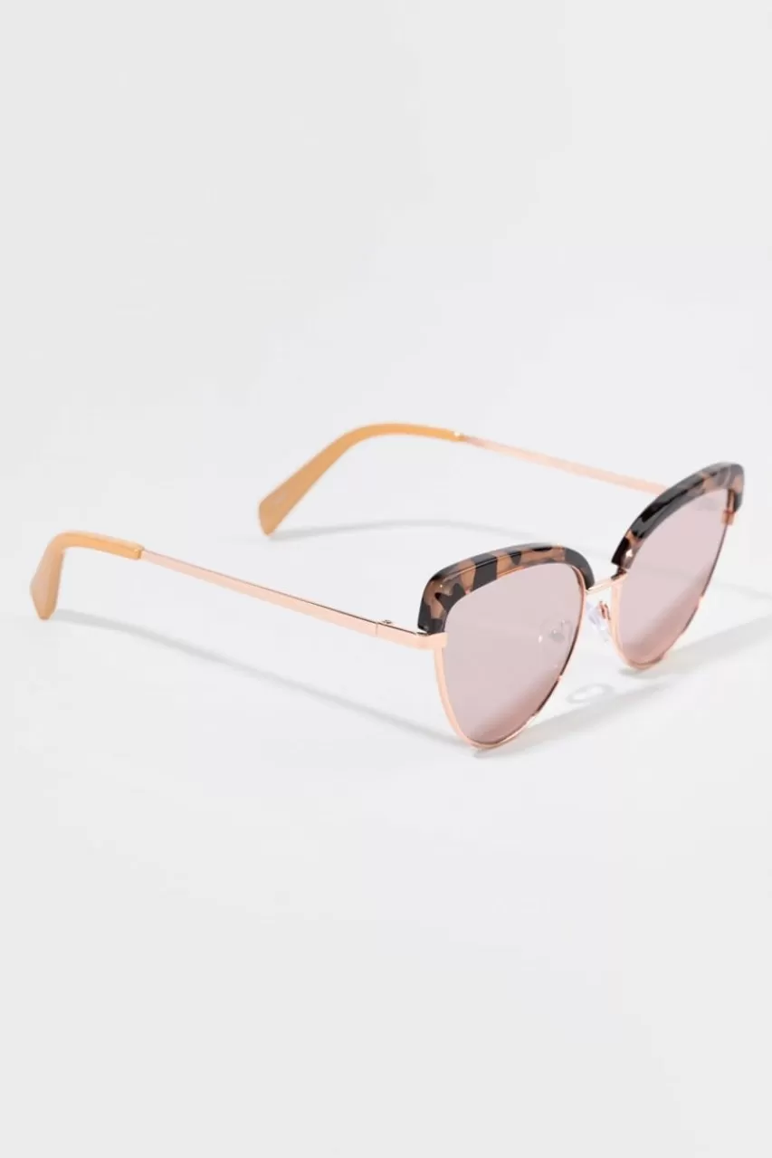 Francesca's Karina Browline Cat Eye Sunglasses