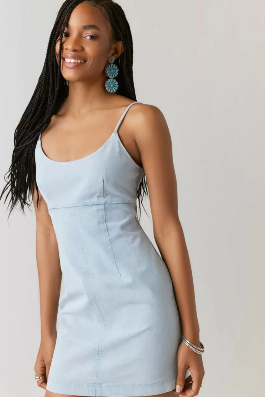 Francesca's Kasey Denim Sheath Dress