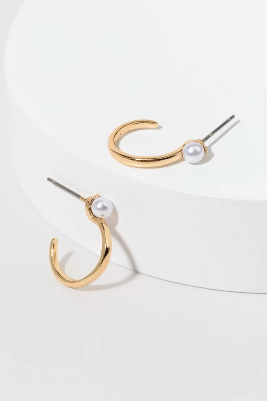 Francesca's Kasey Hoop Earrings