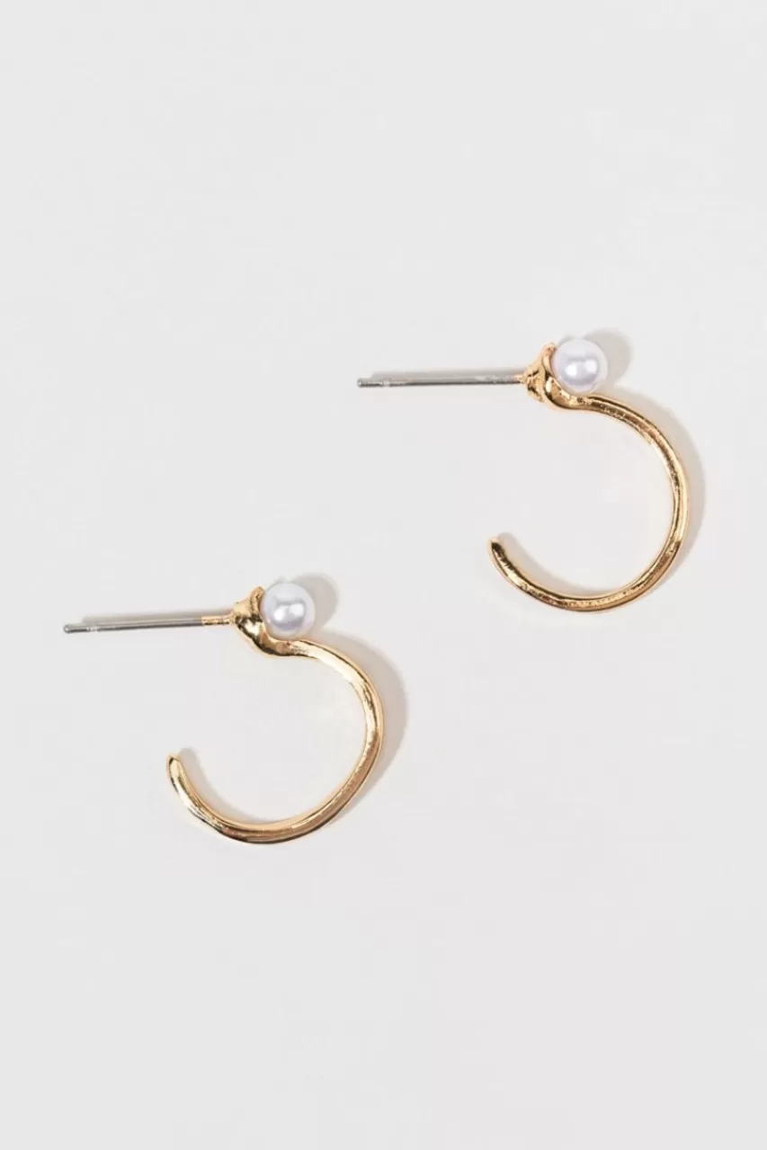 Francesca's Kasey Hoop Earrings