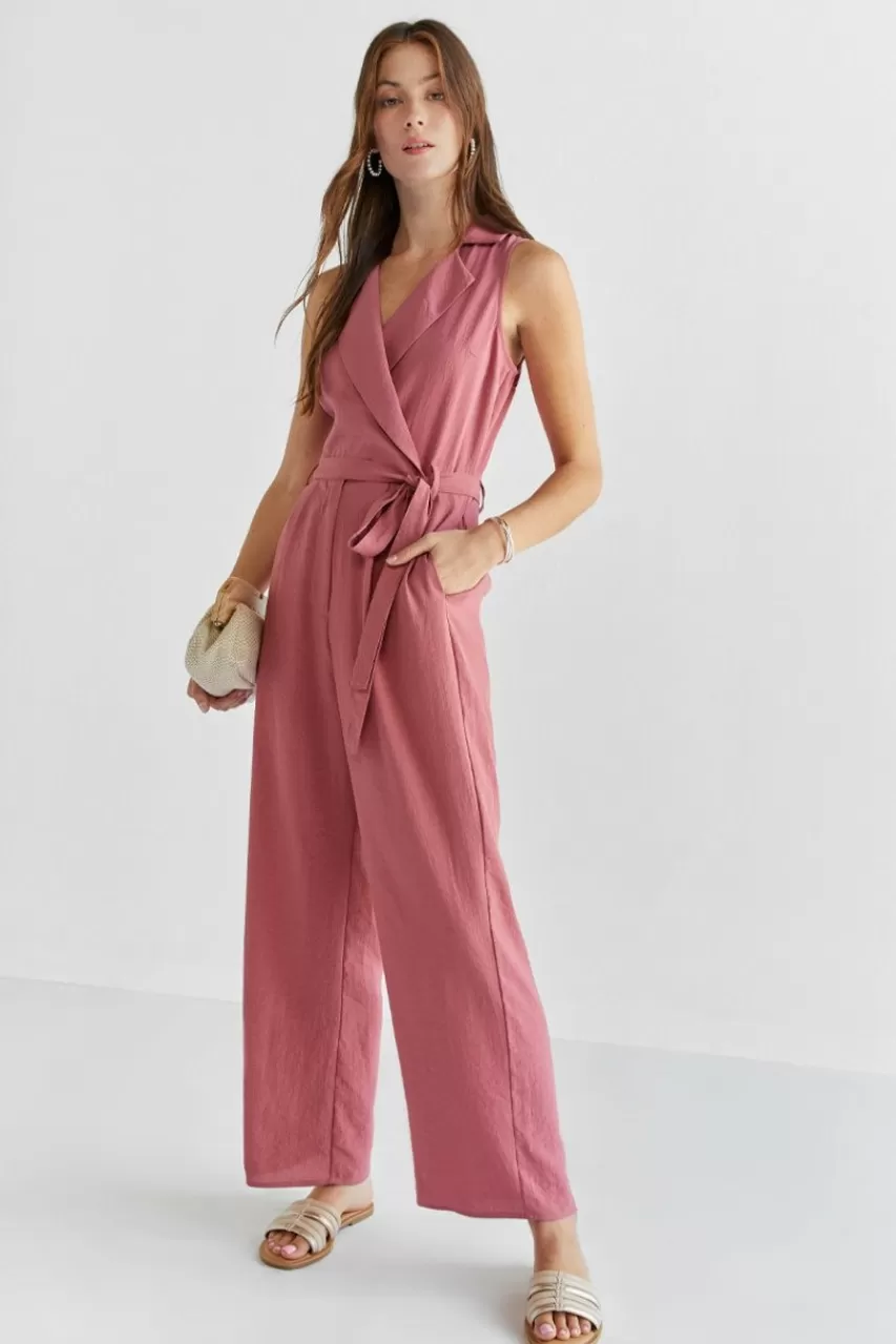 Francesca's Kelsey Utility Jumpsuit