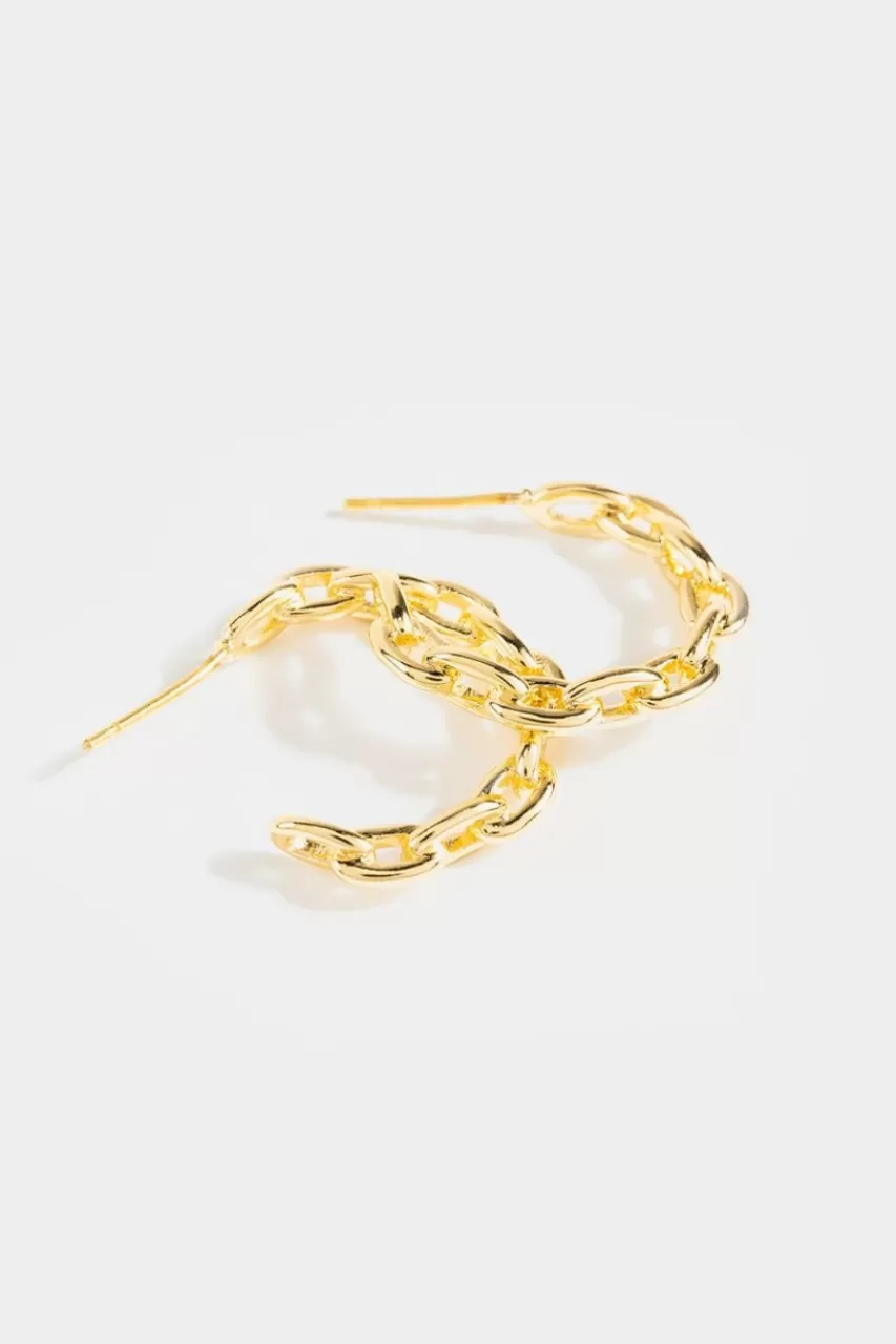 Francesca's Kenna Chain Hoops