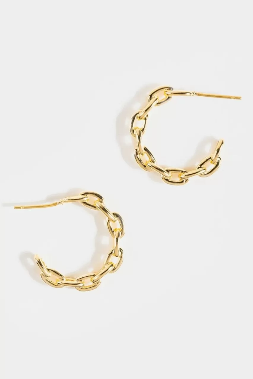 Francesca's Kenna Chain Hoops