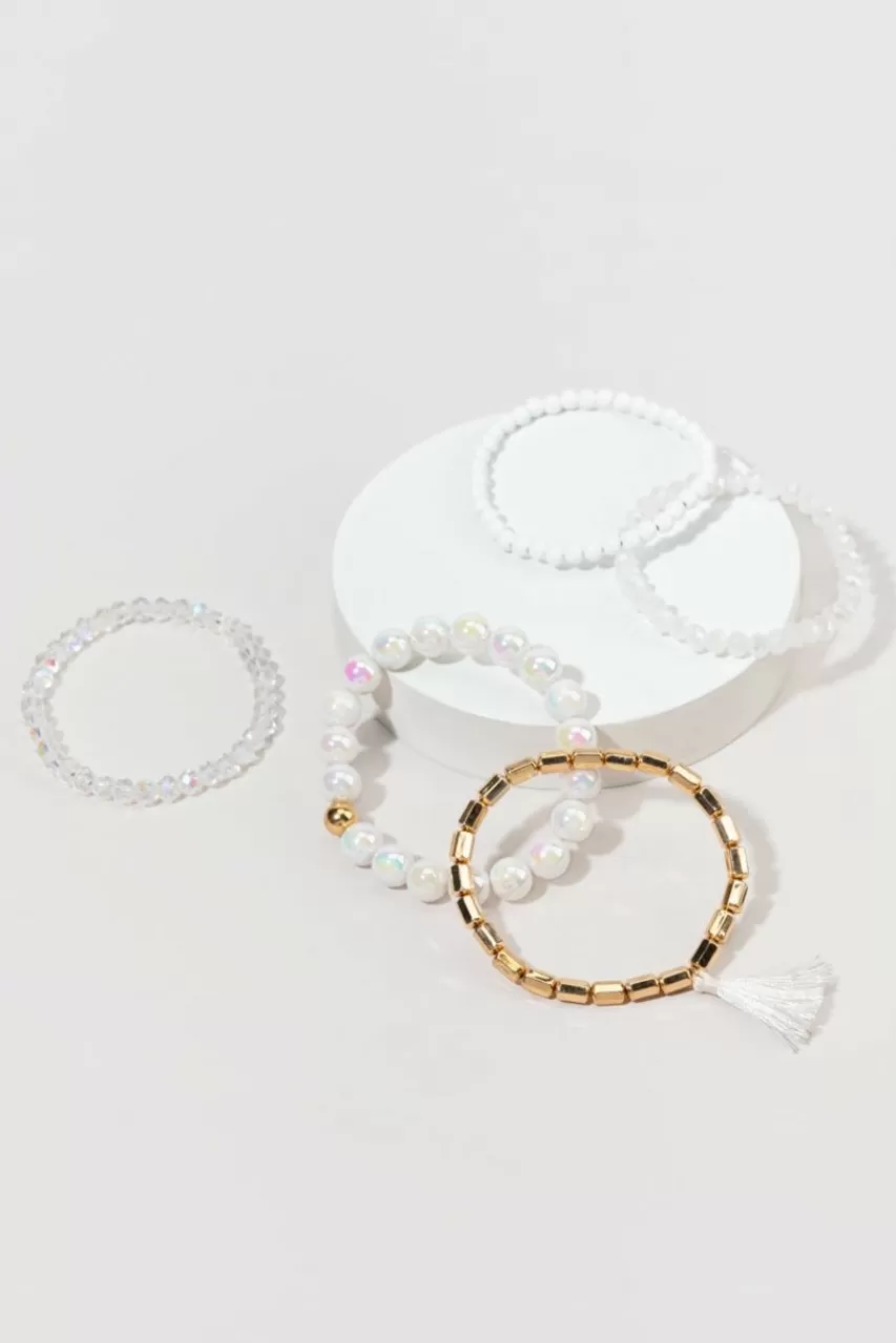 Francesca's Lenora Bead Bracelet Set