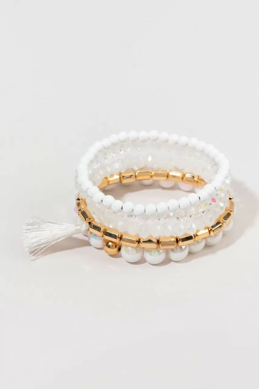 Francesca's Lenora Bead Bracelet Set