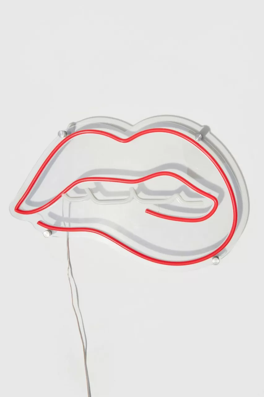 Francesca's Lips Neon Sign