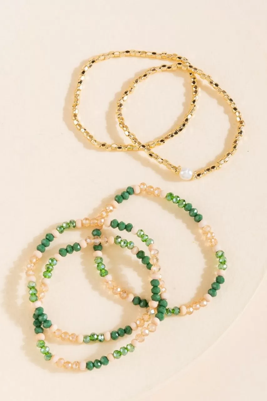 Francesca's Lizzie Beaded Bracelet Set