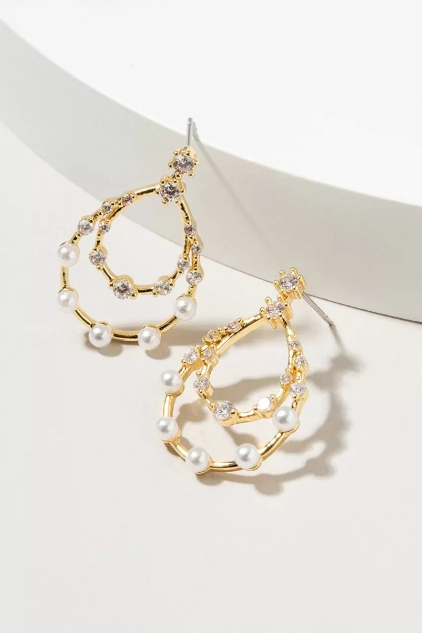 Francesca's Lora Drop Earrings