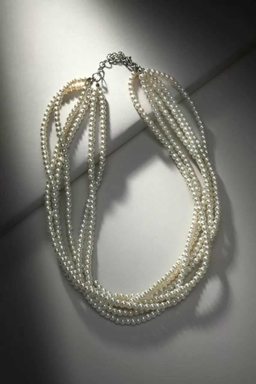 Francesca's Luxe Twist Strand Necklace