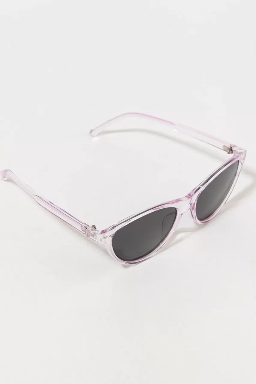 Francesca's Lydia Slim Cat Eye Sunglasses