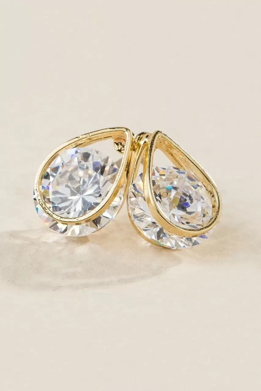 Francesca's Maci Teardrop Studs