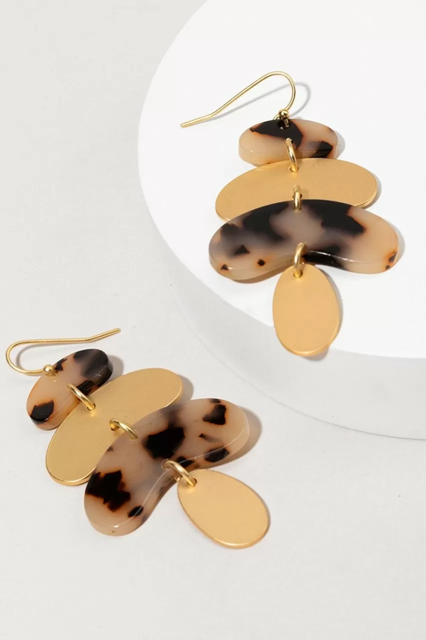 Francesca's Madilyn Resin Blob Earrings